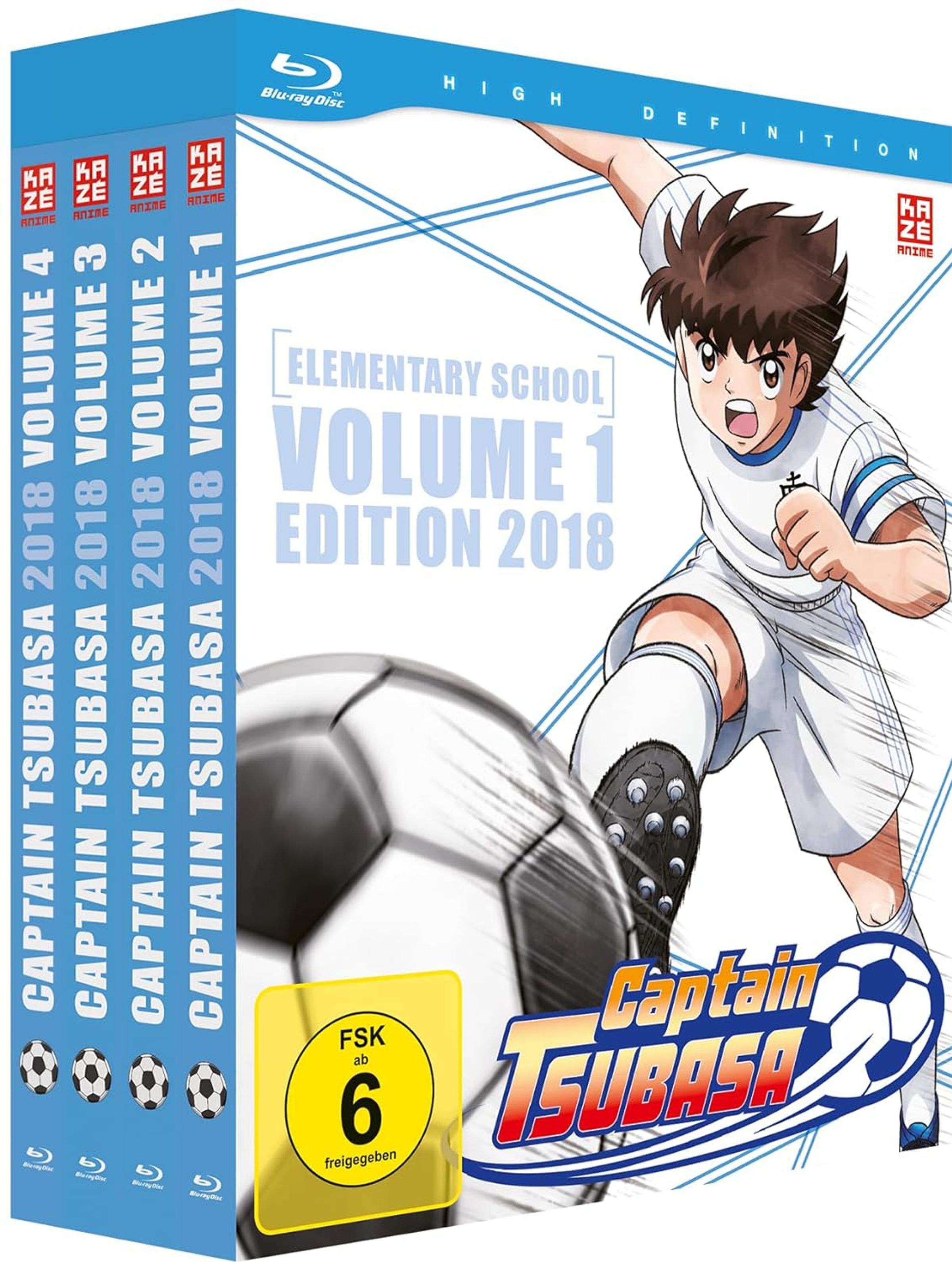 Captain Tsubasa 2018 - Blu-Ray - Complete Edition without slipcase (German) image number 0